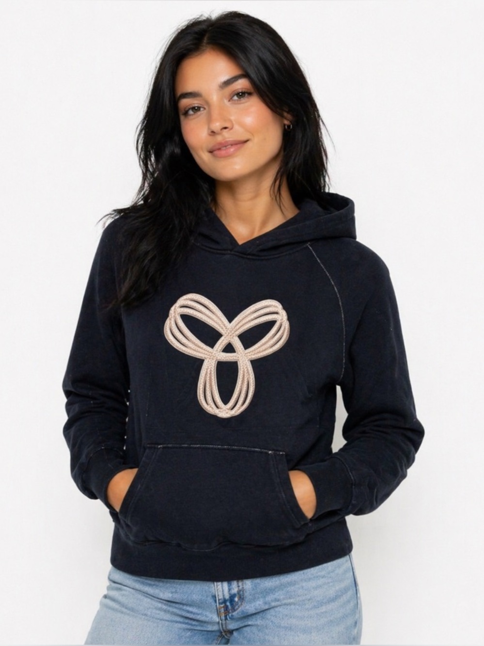 TNA pullover hoodie size xs